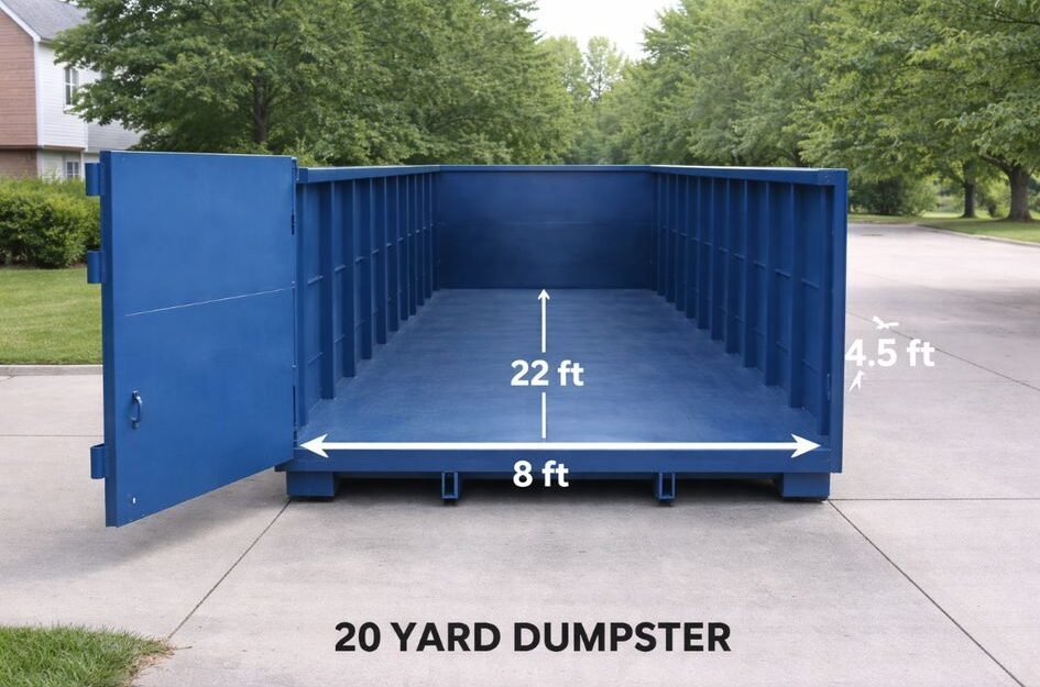 20 Yard Roll Off Dumpster